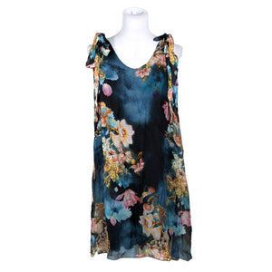 Naisten New Collection - Sifonkimekko, koko 38 - Sininen (1)