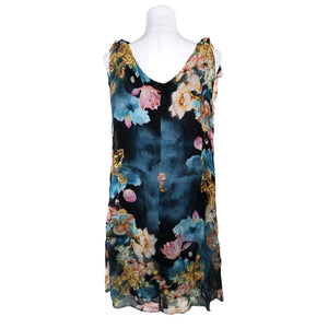 Naisten New Collection - Sifonkimekko, koko 38 - Sininen (2)