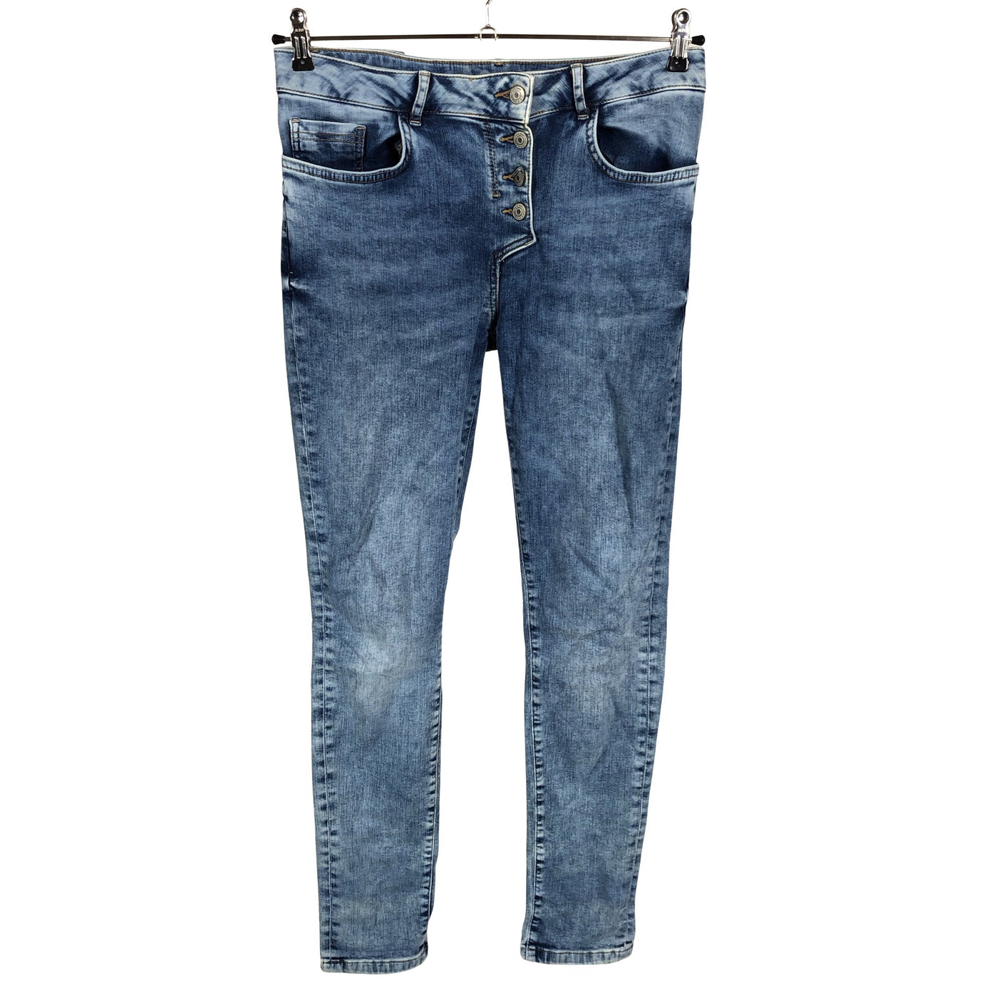 Naisten Perfect Jeans - Farkut, koko 36 - Sininen (1)