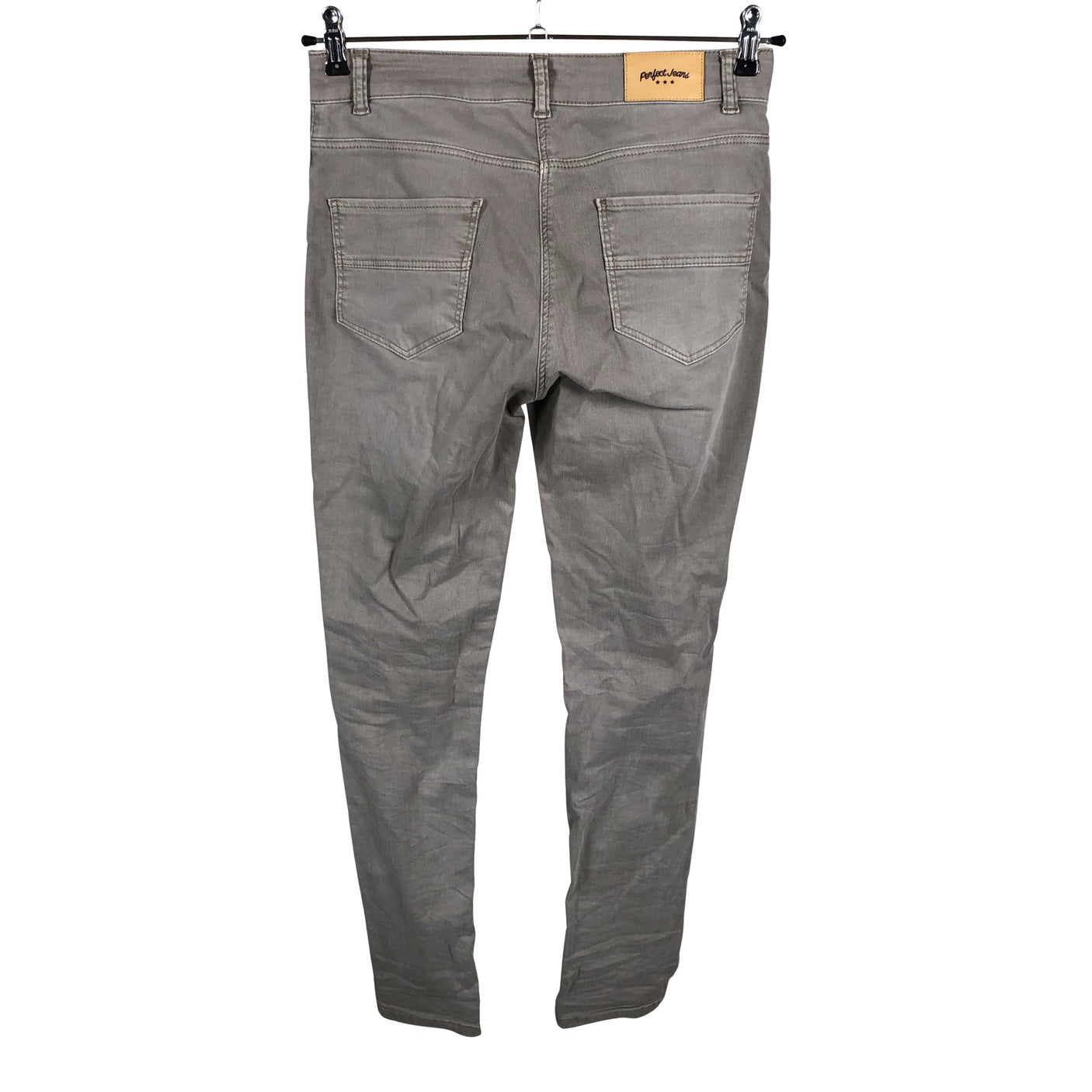 Naisten Perfect Jeans - Farkut, koko 36 - Harmaa (2)