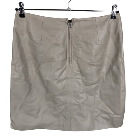 Naisten Soaked - Nahkahame, koko 40 - Beige (2)