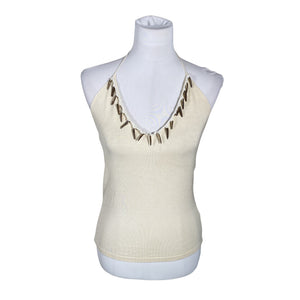 Naisten Mexx - Trikootoppi, koko 40 - Beige (1)
