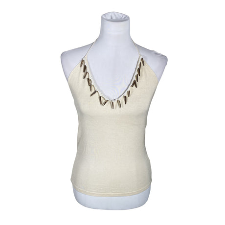 Naisten Mexx - Trikootoppi, koko 40 - Beige ()