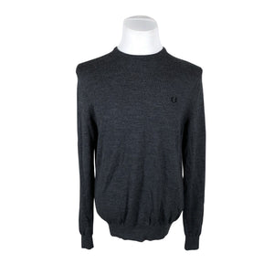 Miesten Fred Perry - Neulepaita, koko L - Harmaa (1)