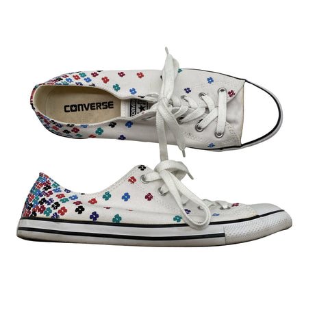 Naisten Converse - Tennarit, koko 40 - Valkoinen ()
