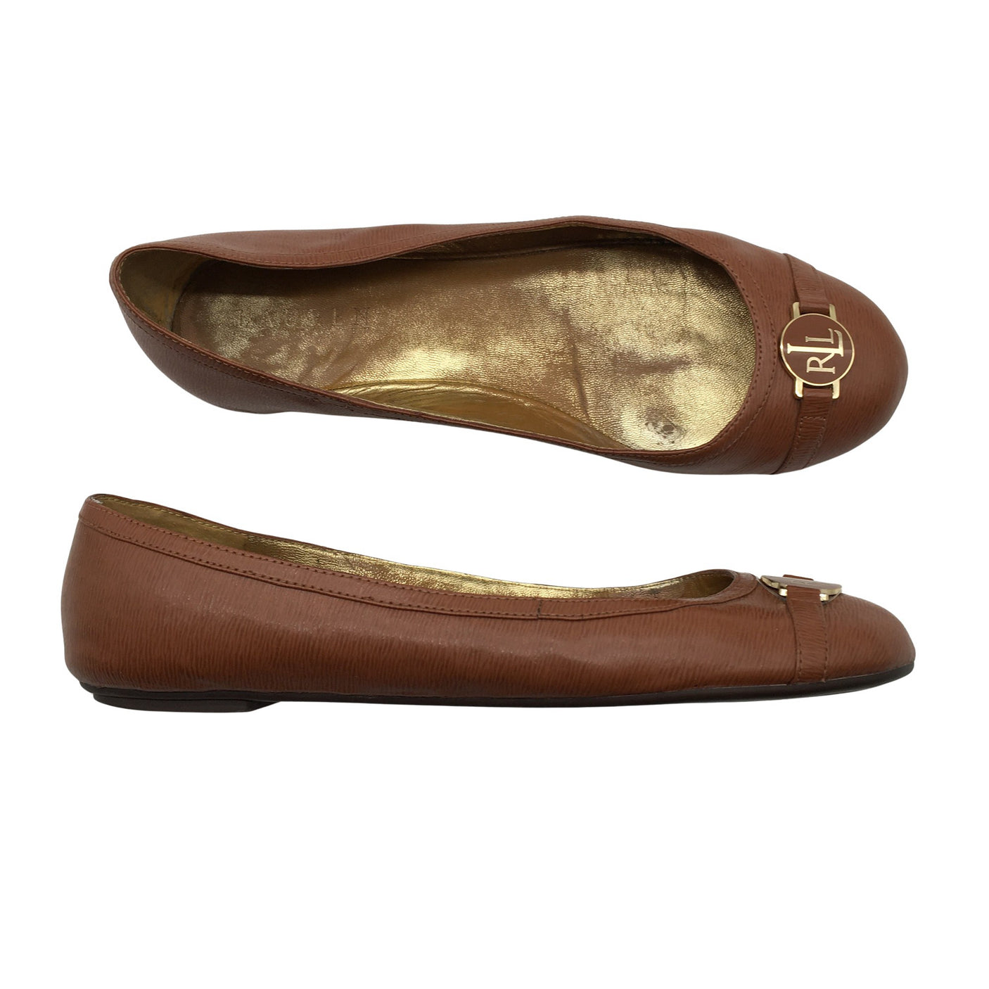 Naisten Lauren Ralph Lauren - Ballerinat, koko 40 - Ruskea (1)