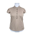 Naisten Burberry Brit - Pikeepaita, koko 42 - Beige ()
