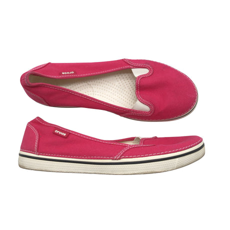 Naisten Crocs - Ballerinat, koko 42 - Pinkki ()