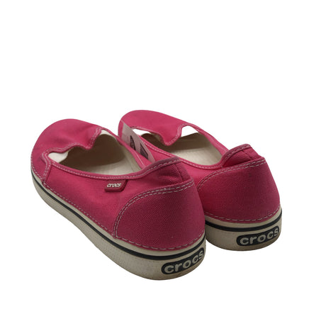 Naisten Crocs - Ballerinat, koko 42 - Pinkki (2)