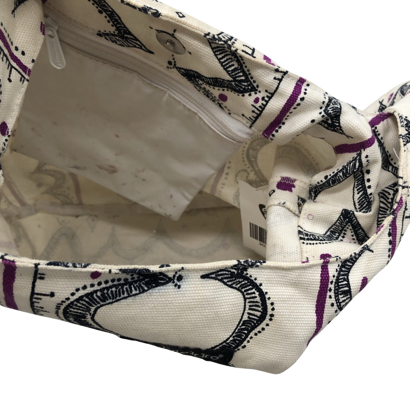 Naisten Marimekko - Olkalaukku, koko Midi - Beige (2)