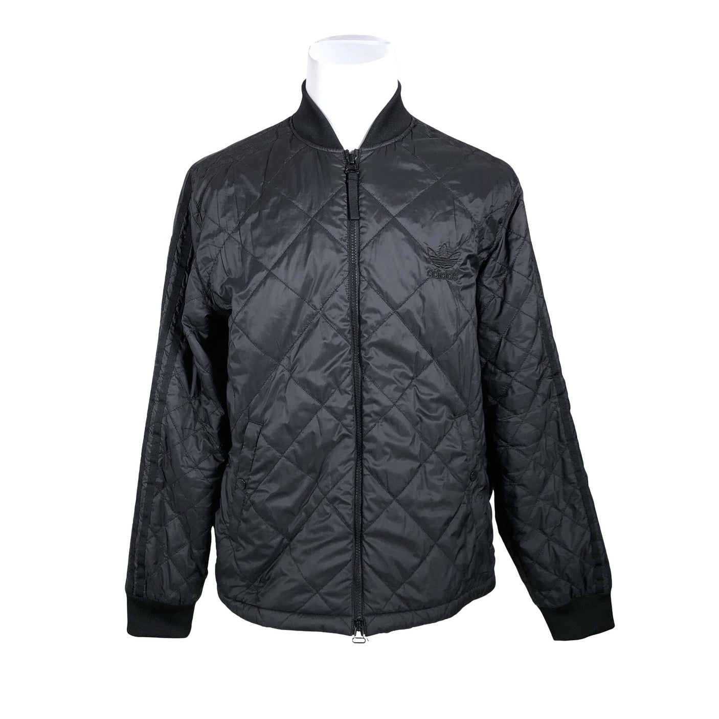 Miesten Adidas - Kevyttoppatakki, koko L - Musta (1)