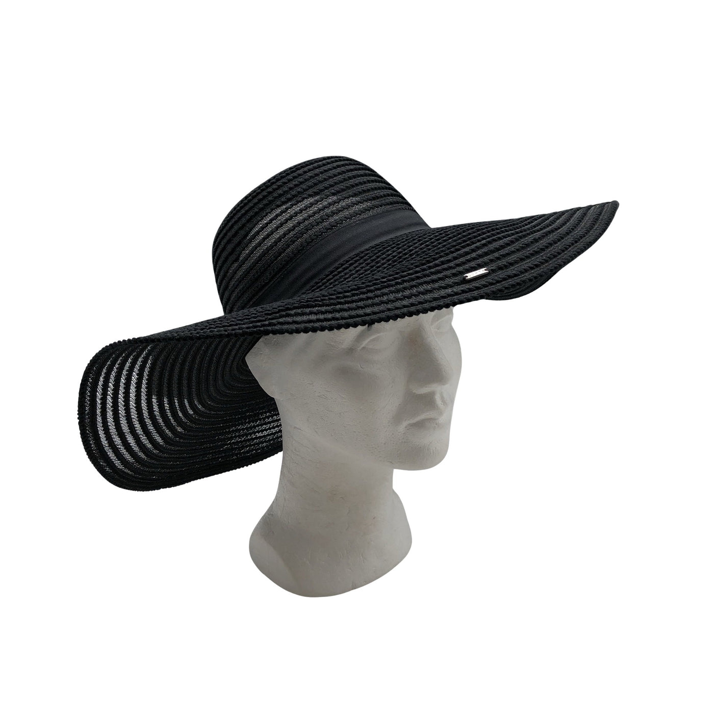 Naisten Luhta - Kesähattu, koko 54 - 56 cm - Musta (1)