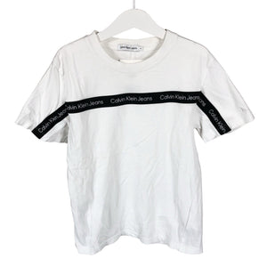 Unisex Calvin Klein Jeans - T-paita, koko 134 - 140 - Valkoinen (1)