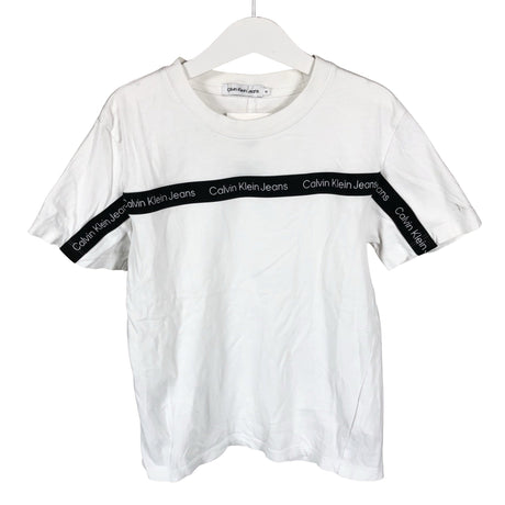 Unisex Calvin Klein Jeans - T-paita, koko 134 - 140 - Valkoinen ()