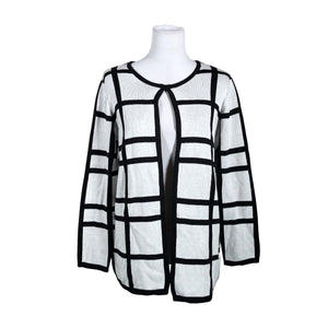 Naisten Fashion Highlight - Neuletakki, koko 40 - Valkoinen (1)