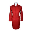 Naisten Andiata - Jakkupuku, koko 32 - Punainen ()