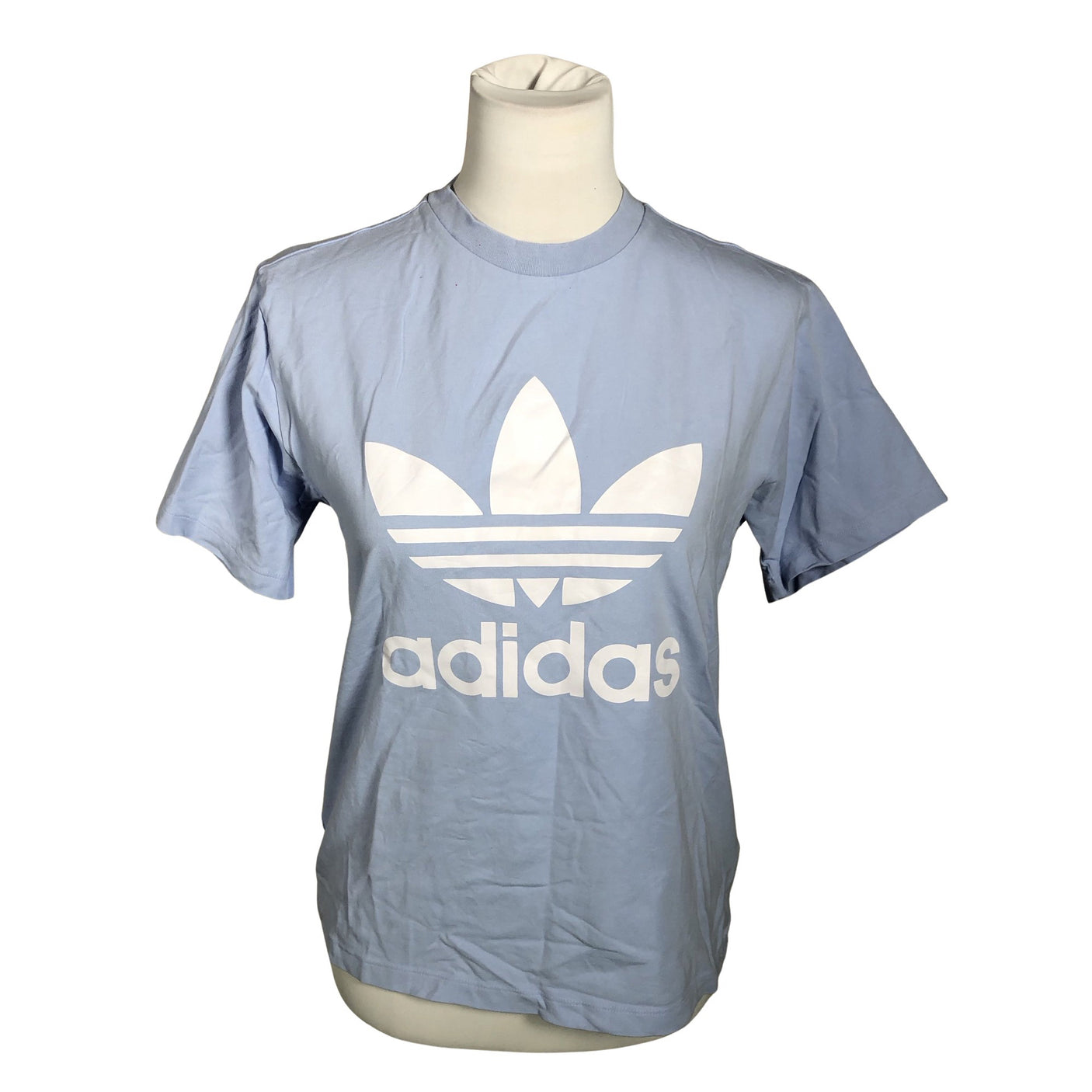 Naisten Adidas - T-paita, koko 36 - Vaaleansininen (1)