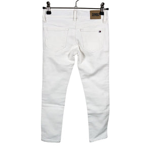 Tyttöjen Tommy Hilfiger - Farkut, koko 116 - 122 - Valkoinen (2)