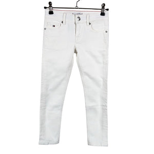 Tyttöjen Tommy Hilfiger - Farkut, koko 116 - 122 - Valkoinen (1)