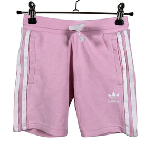 Tyttöjen Adidas - Collegeshortsit, koko 104 - 110 - Vaaleanpunainen (1)