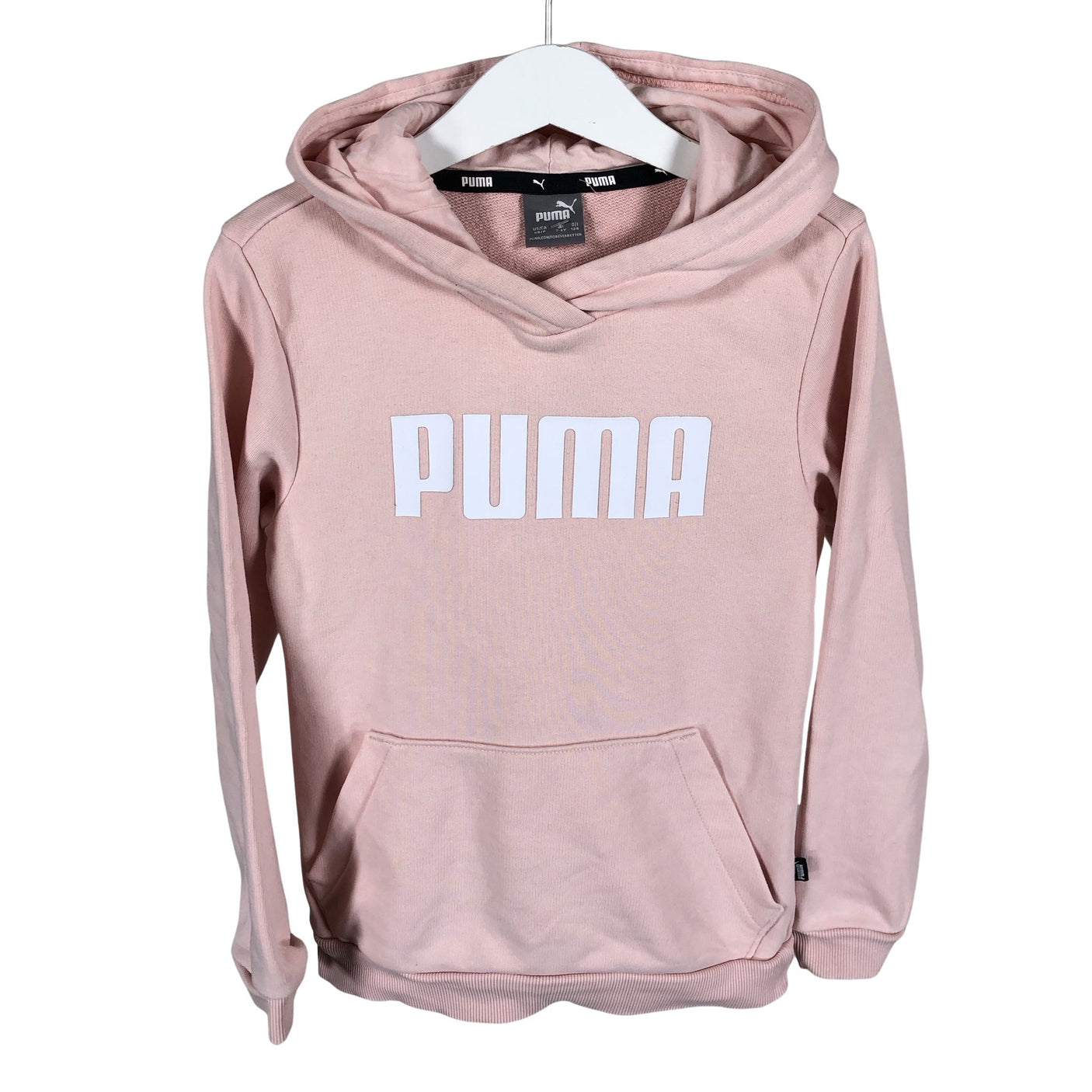 Tyttöjen Puma - Huppari, koko 122 - 128 - Vaaleanpunainen (1)