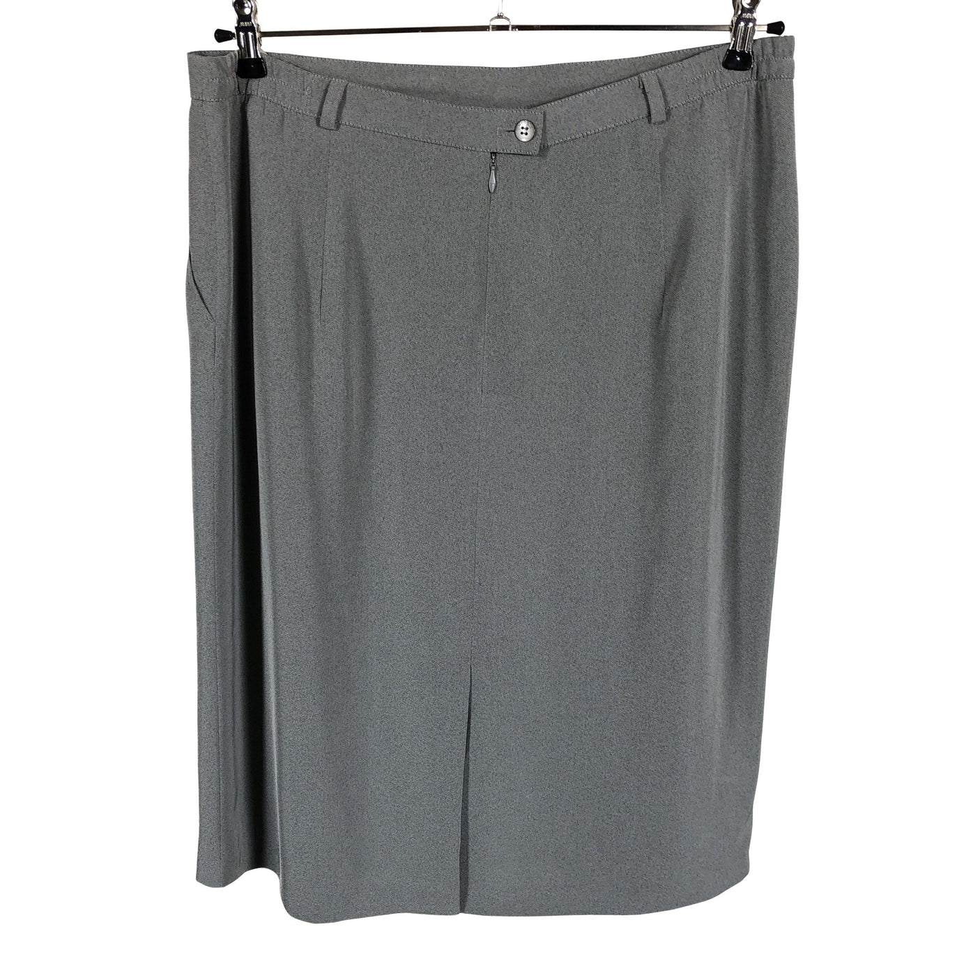 Naisten Hucke - Suora hame, koko 46 - Harmaa (2)
