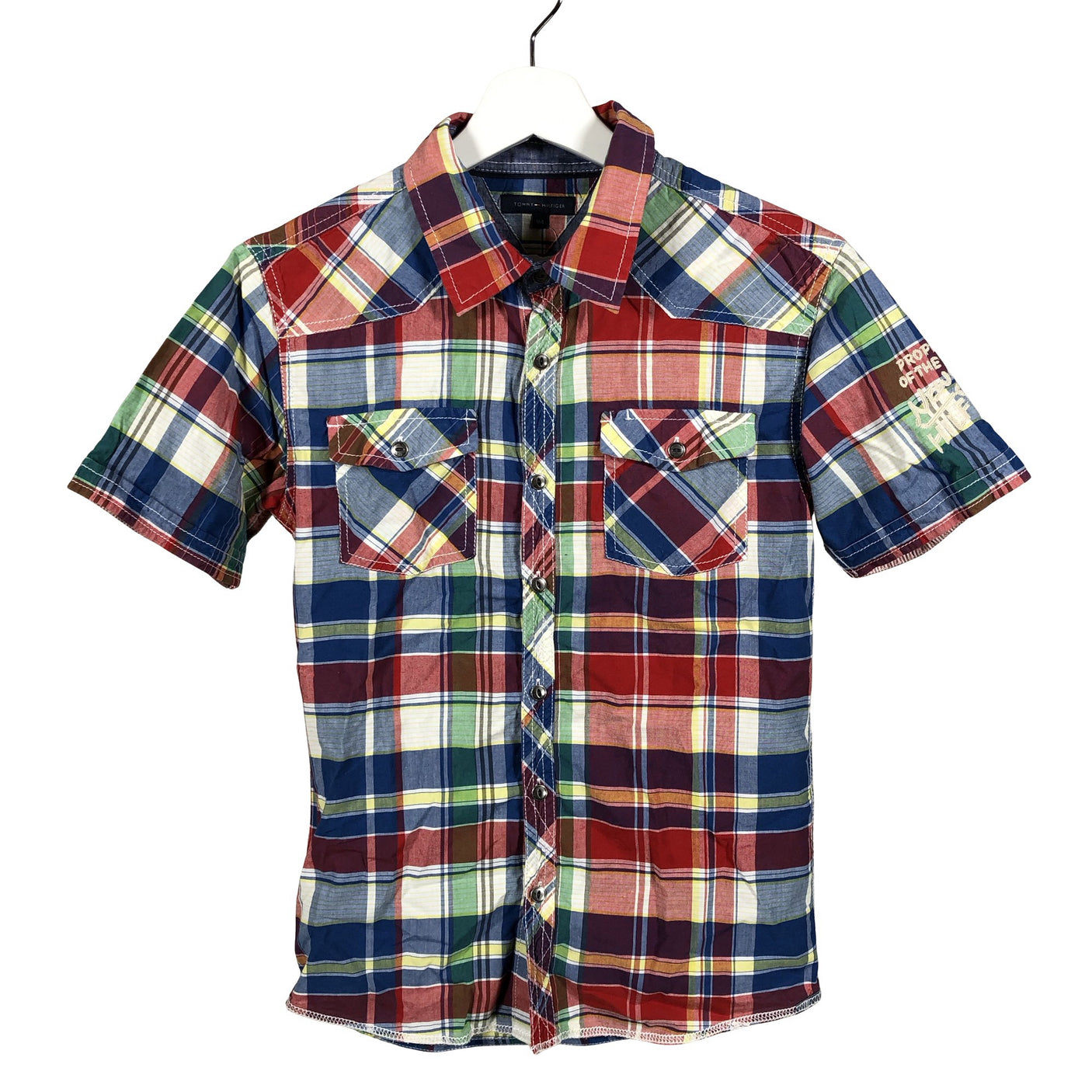 Poikien Tommy Hilfiger - Kauluspaita, koko 158 - 164 - Sininen (1)