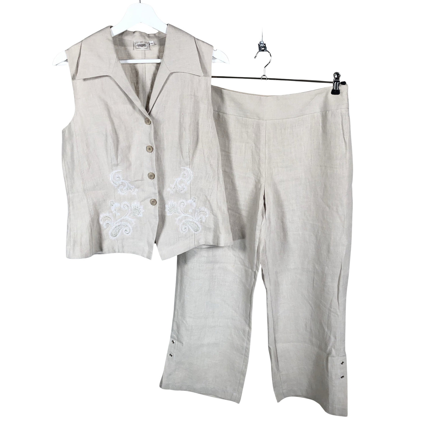 Naisten Voglia - Toppi, koko 38 - Beige (1)