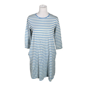 Naisten Marimekko - Trikoomekko, koko 38 - Vaaleansininen (1)