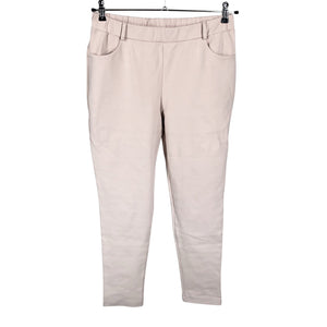 Naisten Papu - Trikoohousut, koko 38 - Beige (1)