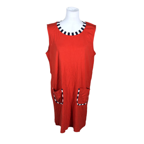 Naisten Petit Bateau - Trikoomekko, koko 40 - Punainen ()