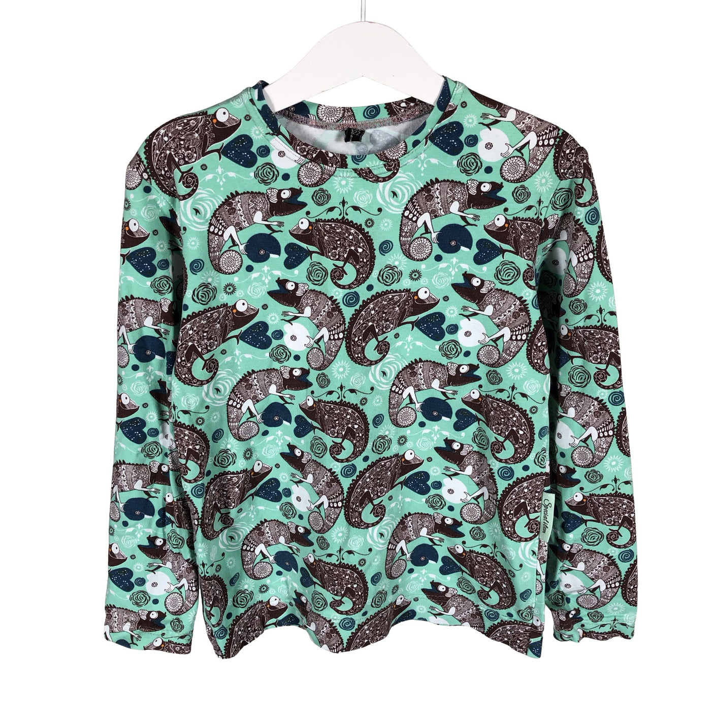 Unisex Handmade - Trikoopaita, koko 116 - 122 - Turkoosi (1)
