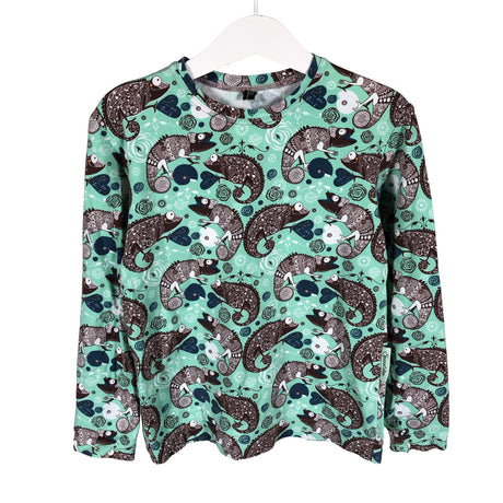 Unisex Handmade - Trikoopaita, koko 116 - 122 - Turkoosi ()