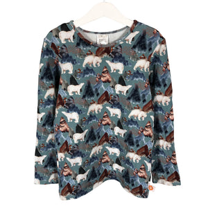 Unisex Paapero - Collegepaita, koko 146 - 152 - Sininen (1)