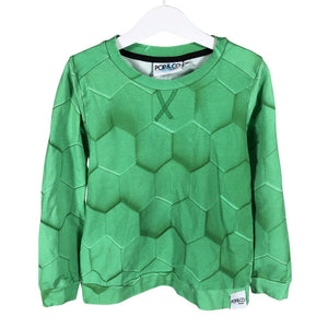 Unisex Pop & Co Helsinki - Trikoopaita, koko 128 - 134 - Vihreä (1)