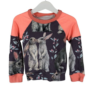 Unisex Handmade - Trikoopaita, koko 98 - 104 - Violetti (1)