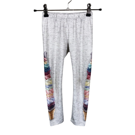 Tyttöjen Molo Kids - Leggingsit, koko 98 - 104 - Harmaa ()