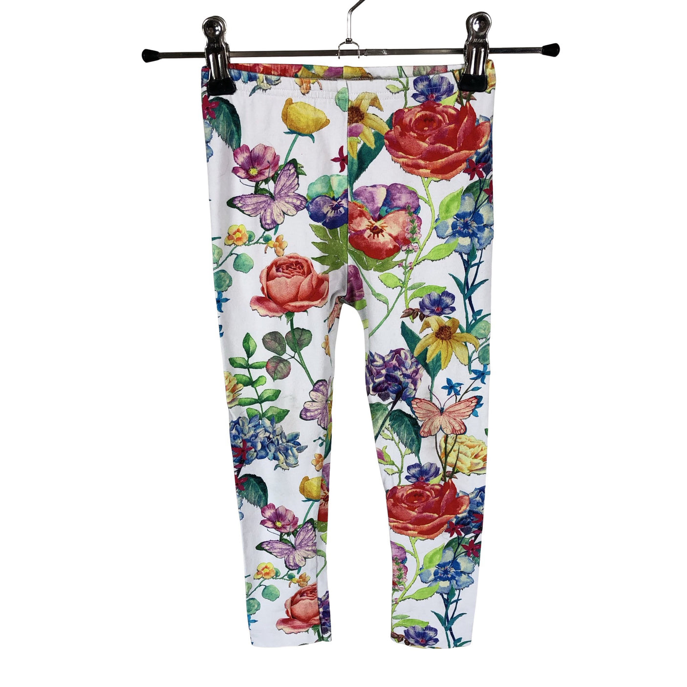 Tyttöjen Metsola - Leggingsit, koko 98 - 104 - Valkoinen (1)