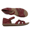 Naisten Clarks - Sandaalit, koko 39 - Punainen ()