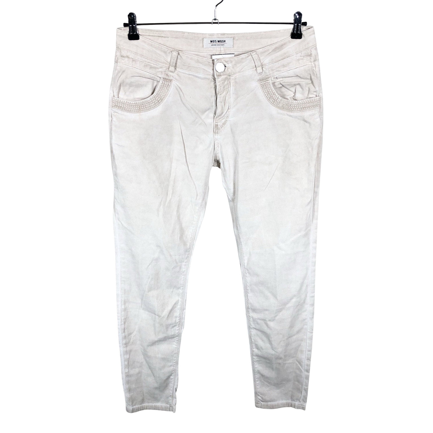 Naisten Mos Mosh - Farkut, koko W31 - Beige (1)