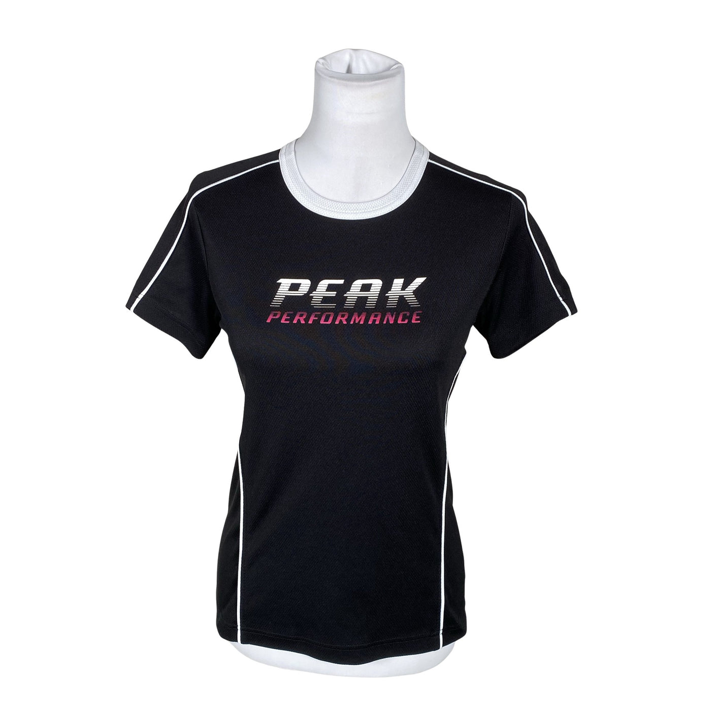 Naisten Peak Performance - Urheilupaita, lyhyet hihat, koko 40 - Musta (1)