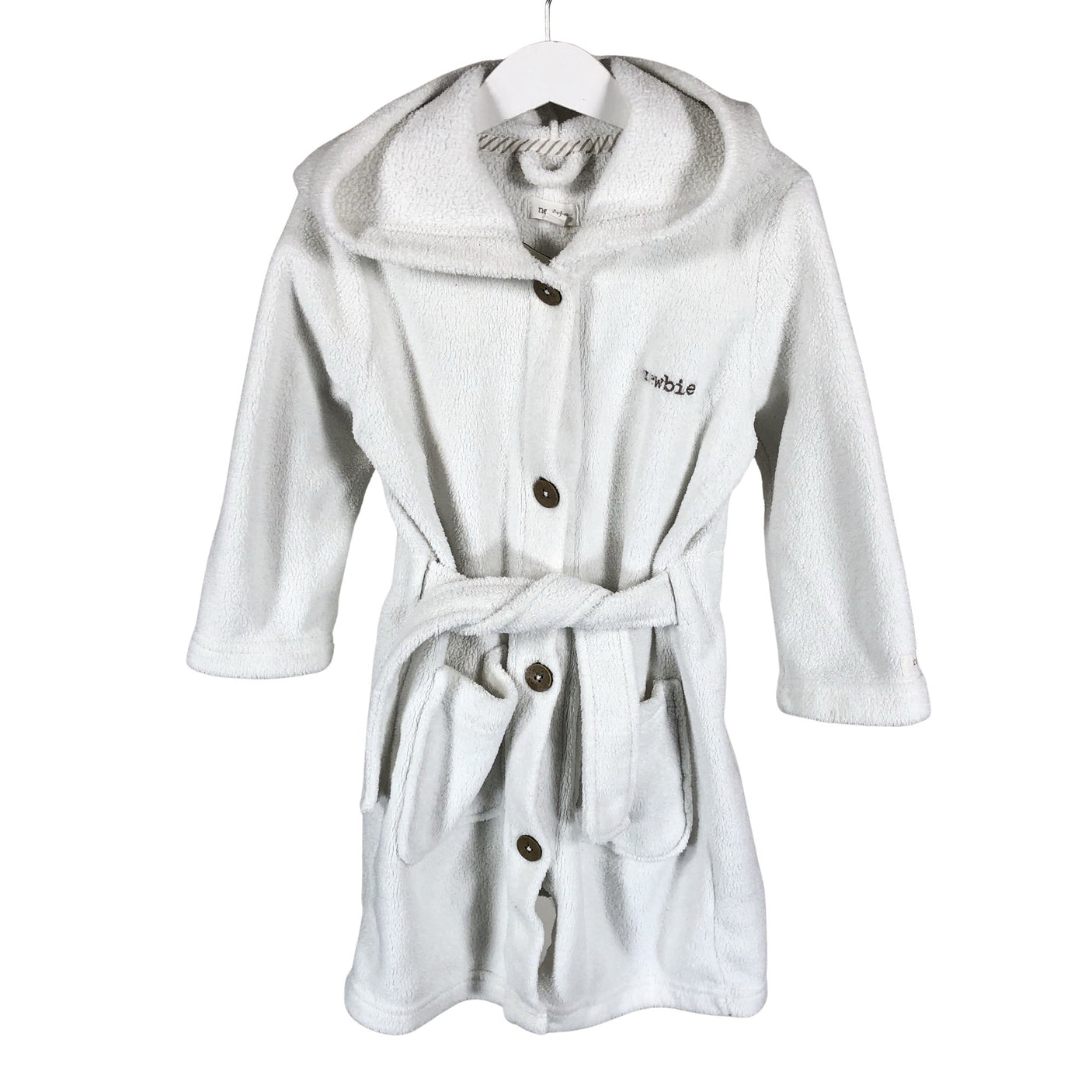 Unisex Newbie - Kylpytakki, koko 98 - 104 - Valkoinen (1)