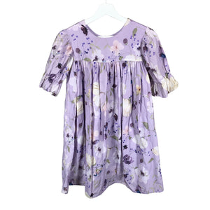 Tyttöjen POMPdeLUX - Kangasmekko, koko 158 - 164 - Violetti (1)