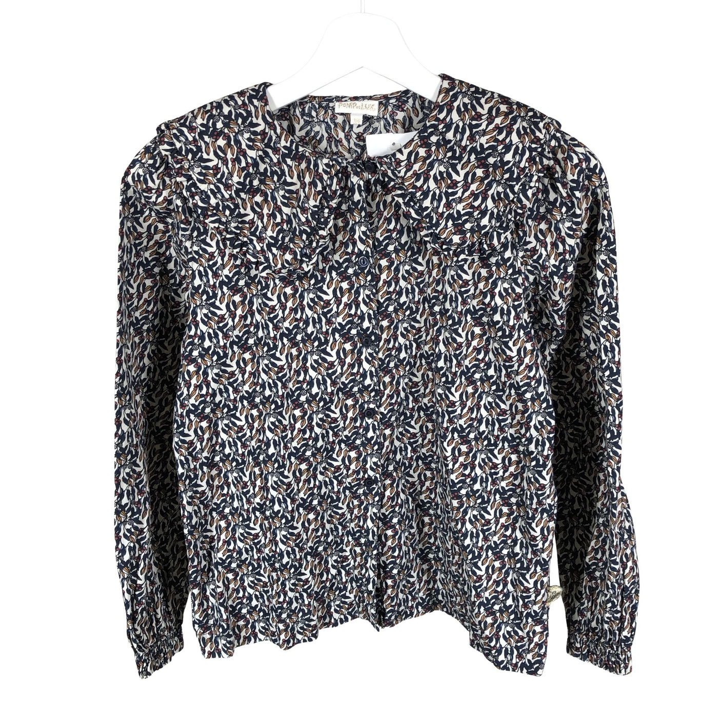 Tyttöjen POMPdeLUX - Pusero, koko 152 - 158 - Harmaa (1)