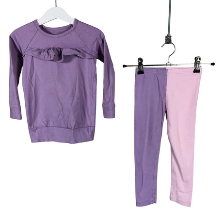 Tyttöjen Handmade - Trikootunika, koko 98 - 104 - Violetti ()