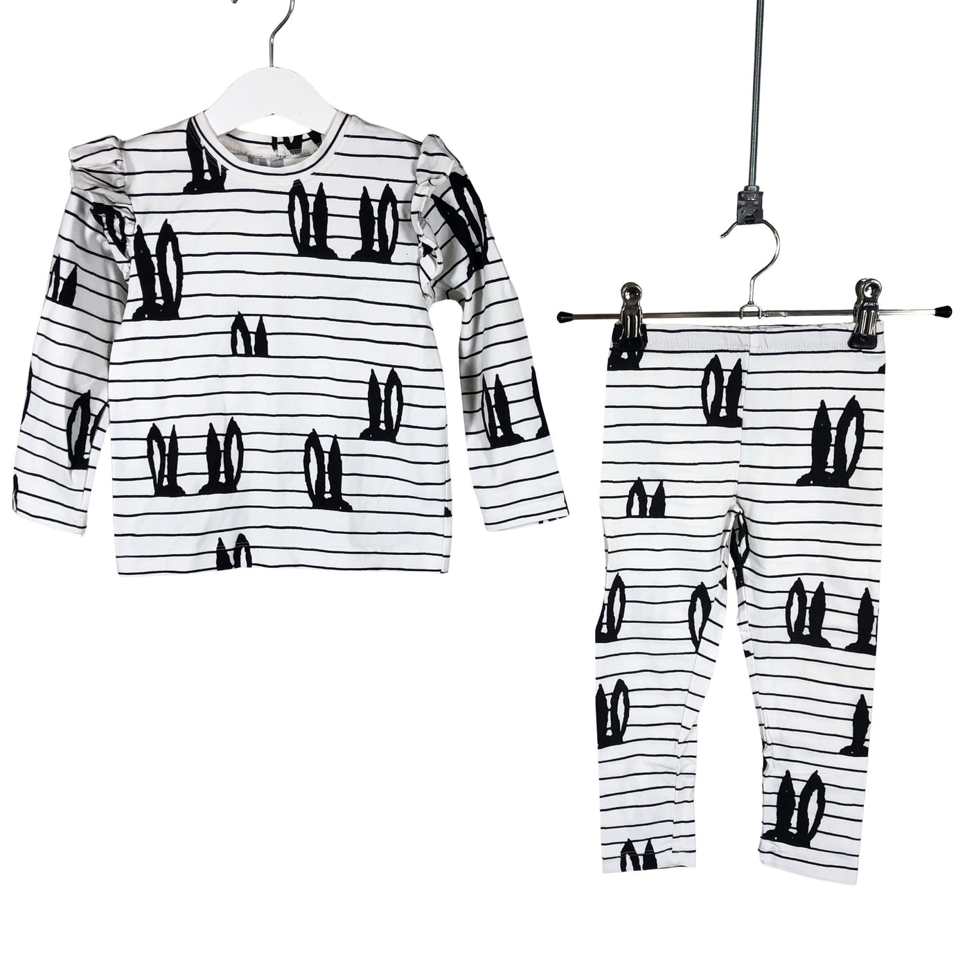 Unisex Handmade - Trikoopaita, koko 98 - 104 - Valkoinen (1)