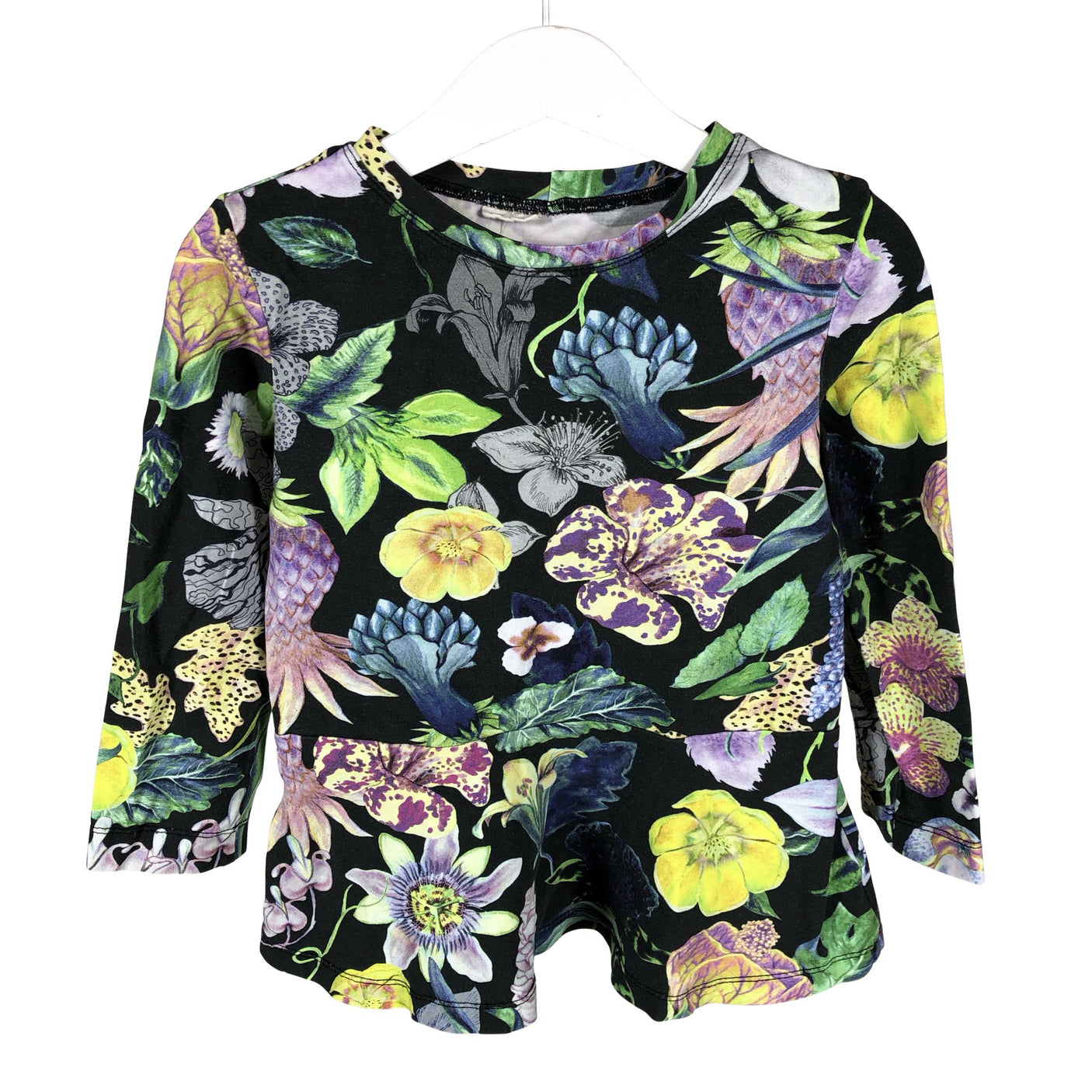 Tyttöjen Handmade - Trikootunika, koko 98 - 104 - Musta (1)