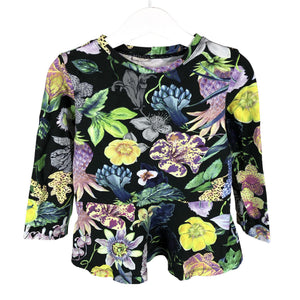 Tyttöjen Handmade - Trikootunika, koko 98 - 104 - Musta (1)