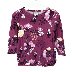 Tyttöjen Moomin by Martinex - Trikootunika, koko 92 - 98 - Violetti (1)