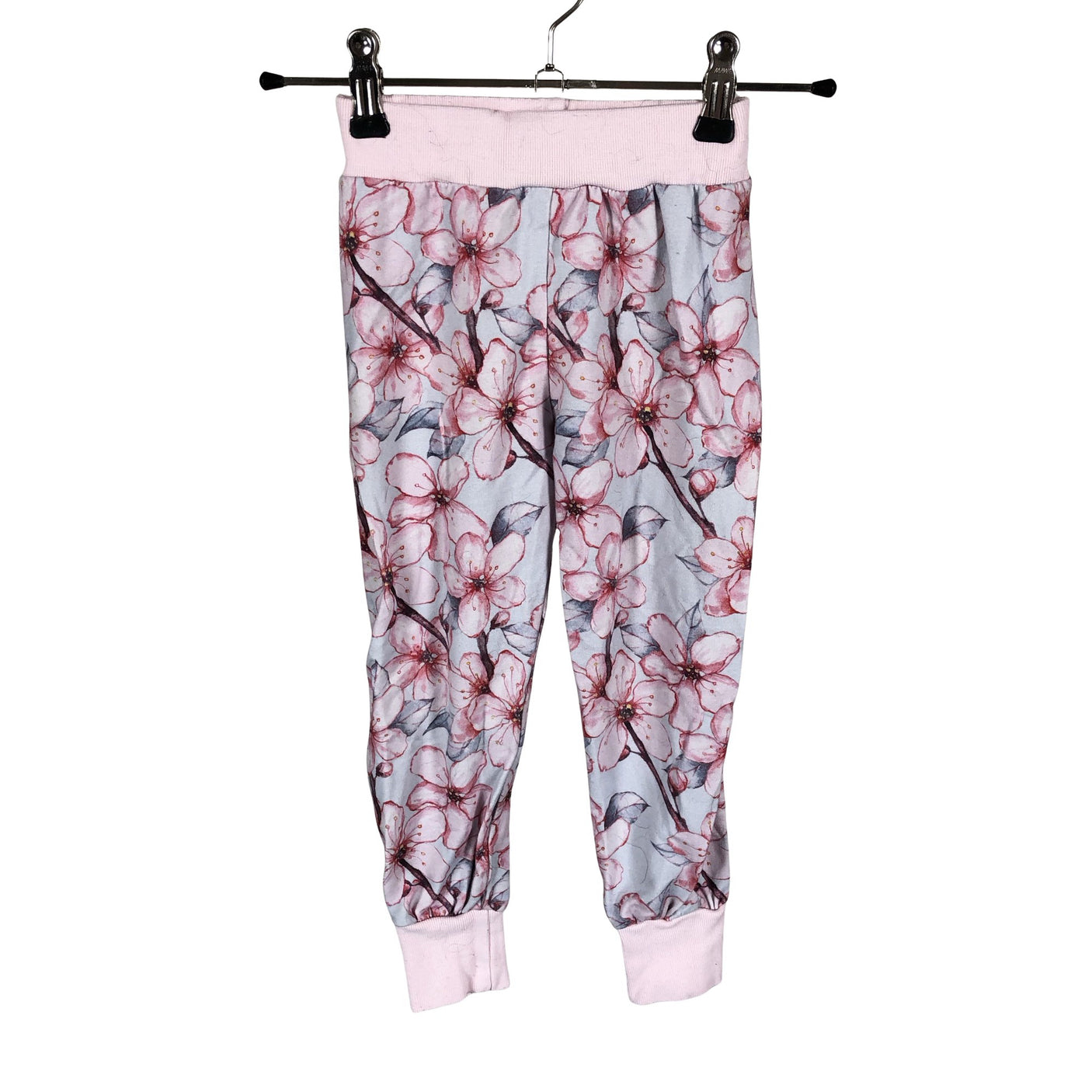 Tyttöjen Handmade - Leggingsit, koko 104 - 110 - Vaaleanpunainen (1)